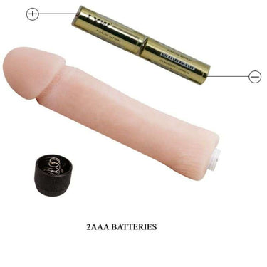 Dildo Vibrante Realistico con Vibrazioni Intense e Spirale